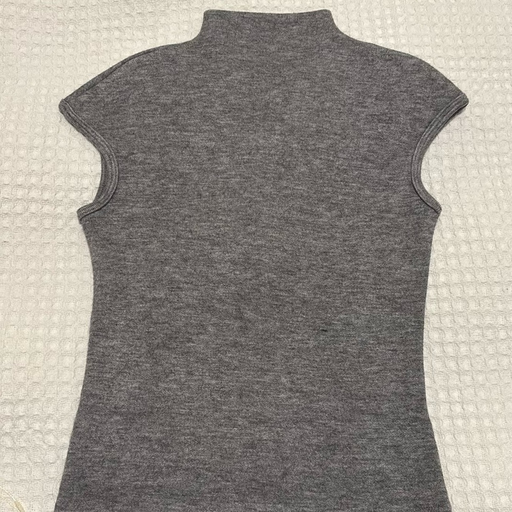 OGL mock neck capped sleeve top. New with tags